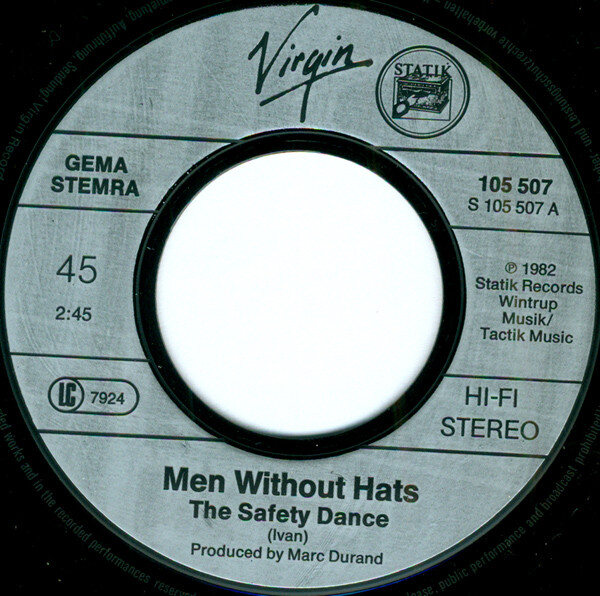 Men Without Hats – The Safety Dance (Single) – Bild 3