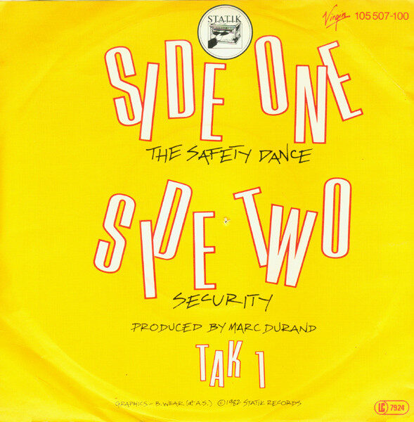 Men Without Hats – The Safety Dance (Single) – Bild 2