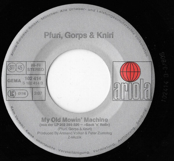 Pfuri Gorps & Kniri* – Cash Box (Single) – Bild 4