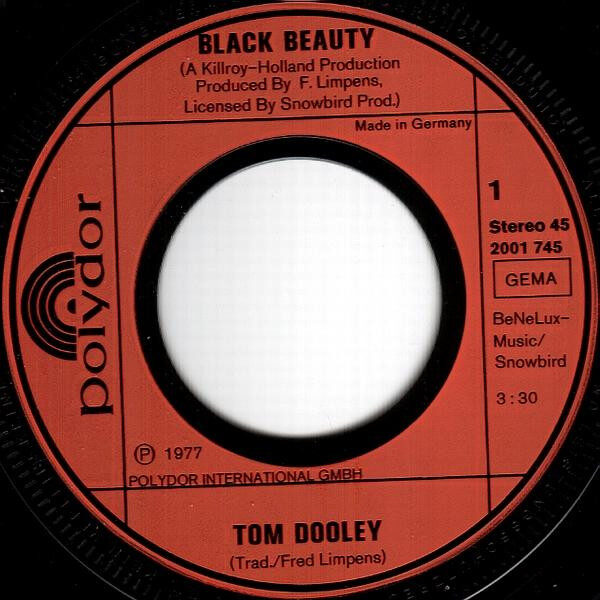 Black Beauty – Tom Dooley (Single) – Bild 3