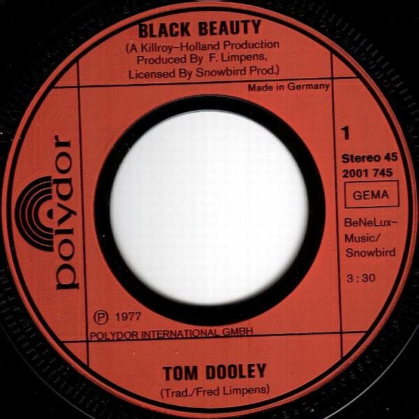 Black Beauty – Tom Dooley (Single) – Bild 3