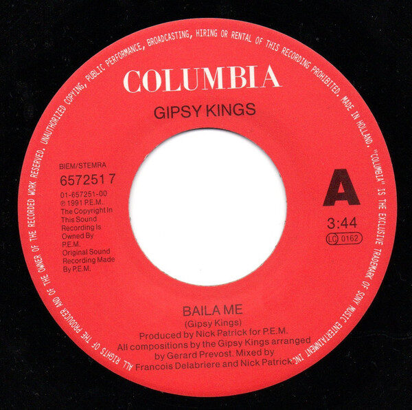 Gipsy Kings – Baila Me (Single) – Bild 3