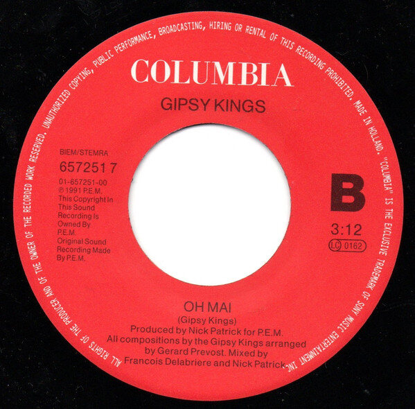 Gipsy Kings – Baila Me (Single) – Bild 4