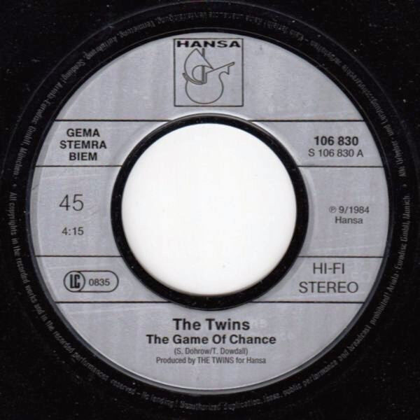 The Twins – The Game Of Chance (Single) – Bild 3