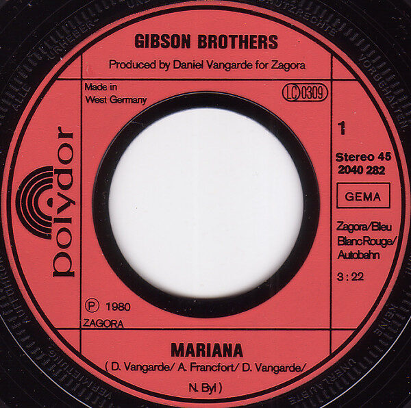 Gibson Brothers – Mariana (Single) – Bild 3