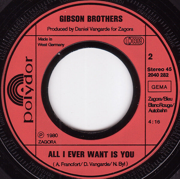 Gibson Brothers – Mariana (Single) – Bild 4