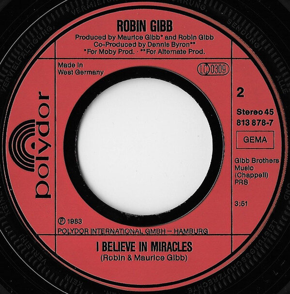 Robin Gibb – Another Lonely Night In New York (Single) – Bild 4