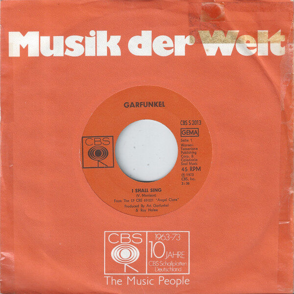 Garfunkel* – I Shall Sing (Single) – Bild 3