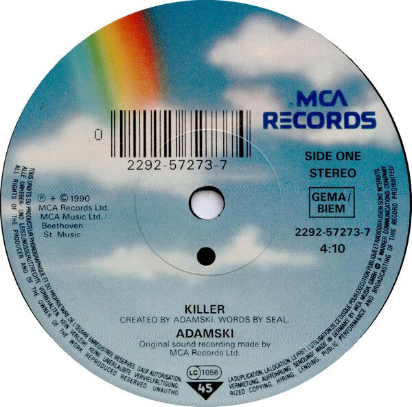 Adamski – Killer (Single) – Bild 3