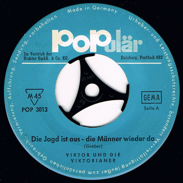 Viktor Und Die Viktorianer – Die Jagd Ist Aus - Die Männer Wieder Da (Das Jägerlied) (Single) – Bild 3