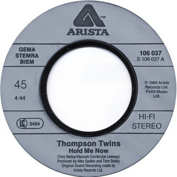 Thompson Twins – Hold Me Now (Single) – Bild 3