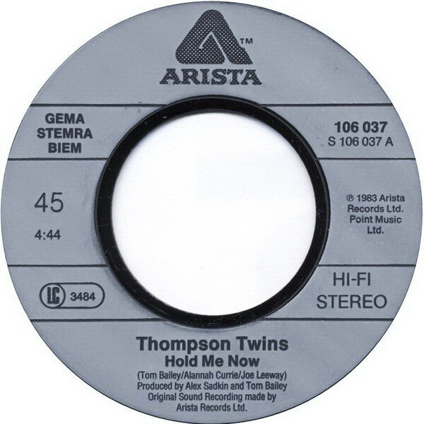 Thompson Twins – Hold Me Now (Single) – Bild 3