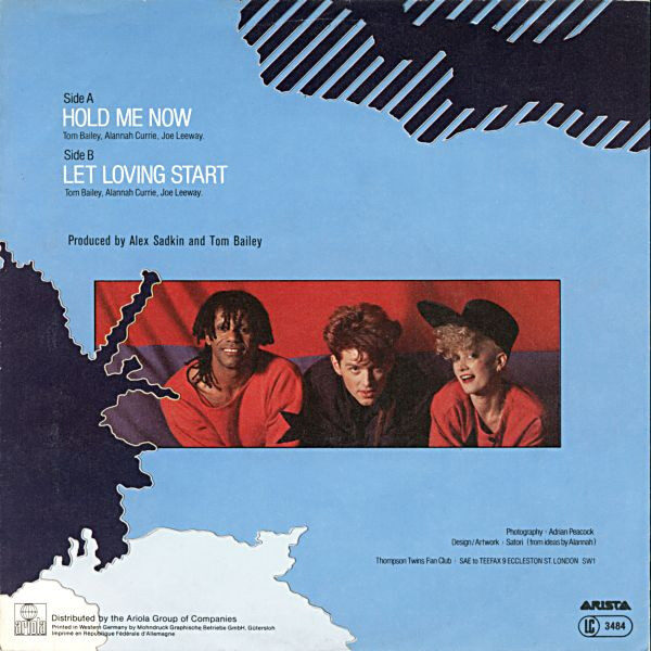 Thompson Twins – Hold Me Now (Single) – Bild 2