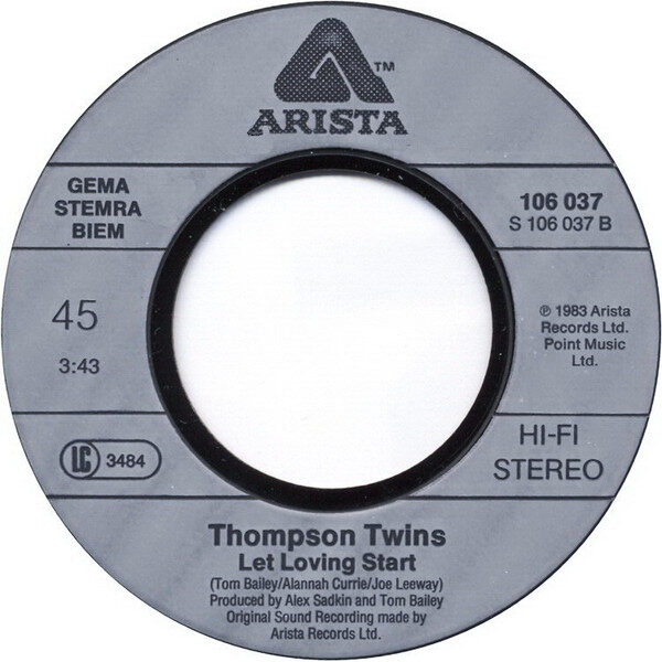 Thompson Twins – Hold Me Now (Single) – Bild 4