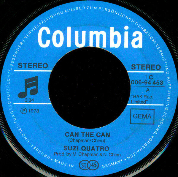 Suzi Quatro – Can The Can (Single) – Bild 3