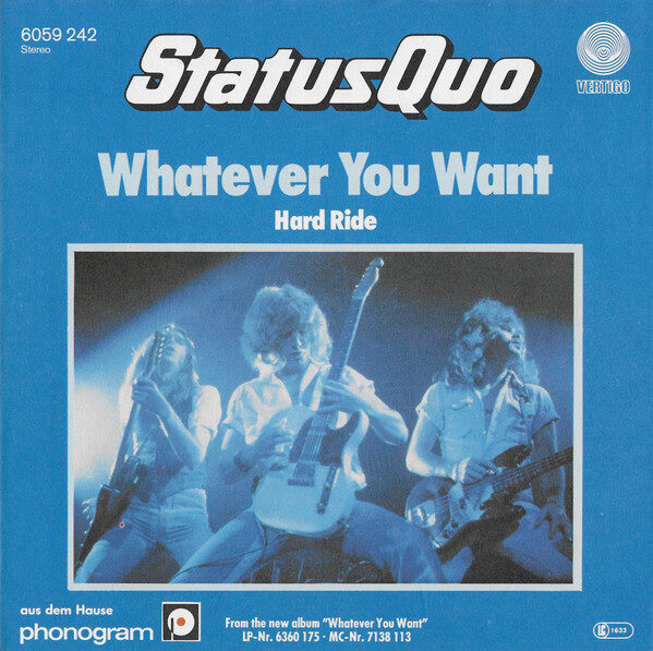 Status Quo – Whatever You Want (Single) – Bild 1