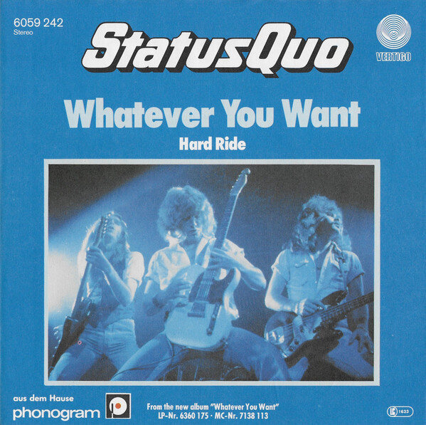 Status Quo – Whatever You Want (Single)