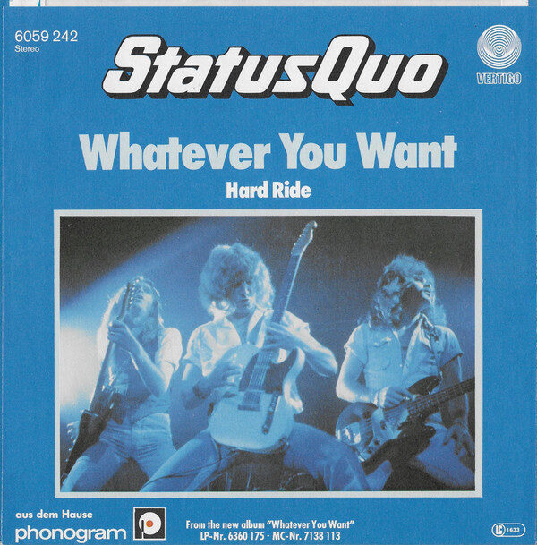 Status Quo – Whatever You Want (Single) – Bild 2