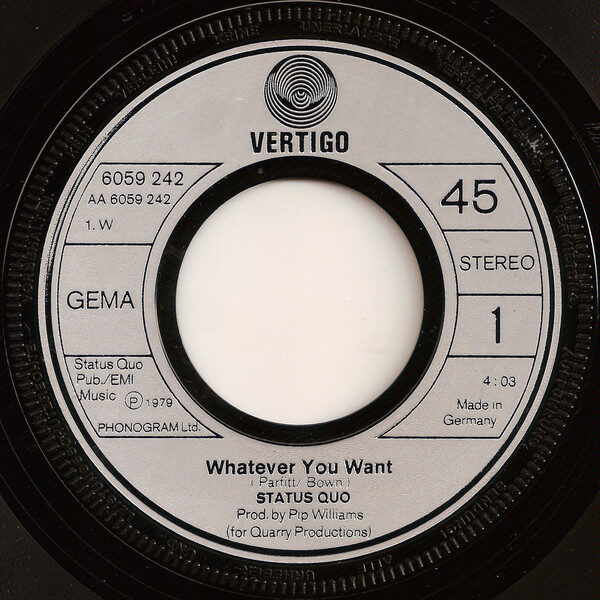 Status Quo – Whatever You Want (Single) – Bild 3