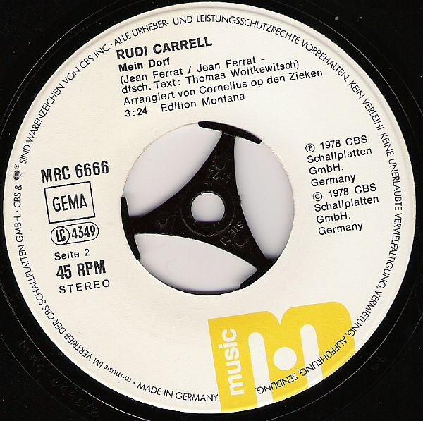 Rudi Carrell – Goethe War Gut (Single) – Bild 4