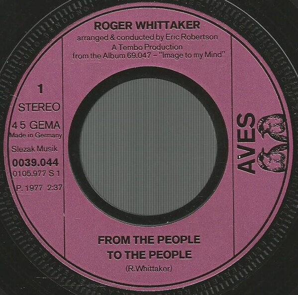 Roger Whittaker – From The People To The People (Single) – Bild 3