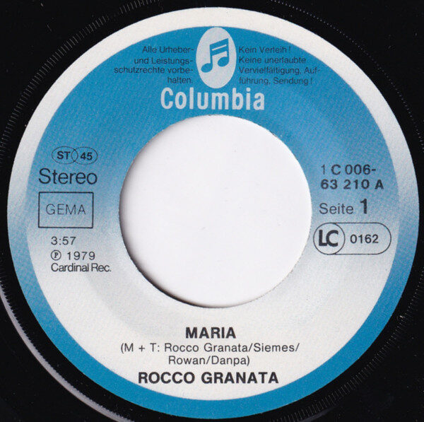 Rocco Granata – Maria (Single) – Bild 3