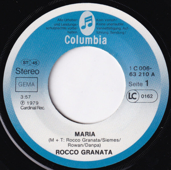 Rocco Granata – Maria (Single) – Bild 3