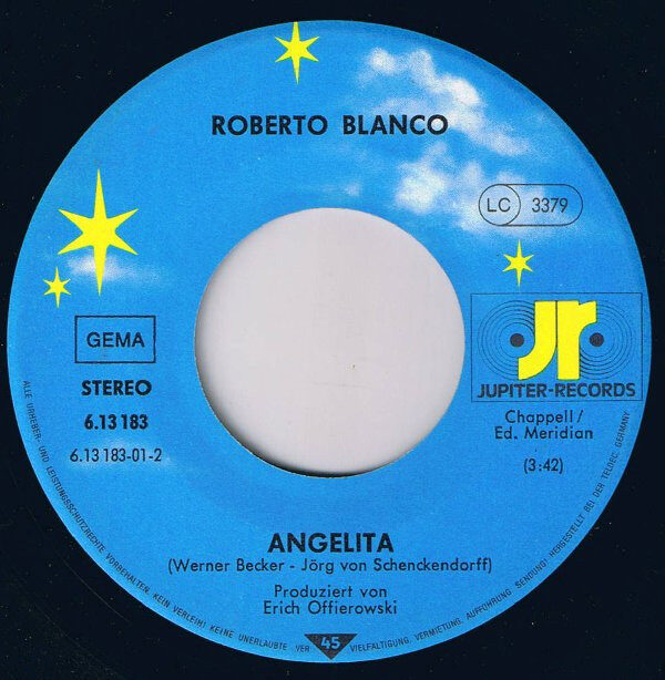 Roberto Blanco – La Barca Blanca (Single) – Bild 3