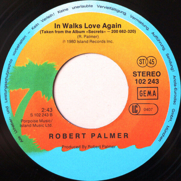 Robert Palmer – Johnny And Mary (Single) – Bild 4
