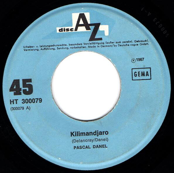 Pascal Danel – Kilimandjaro (Single) – Bild 3