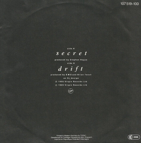 Orchestral Manœuvres In The Dark* – Secret (Single) – Bild 2