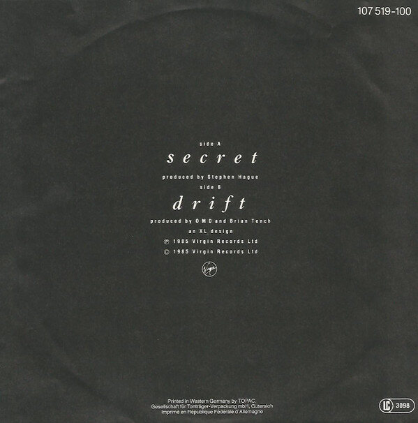 Orchestral Manœuvres In The Dark* – Secret (Single) – Bild 2