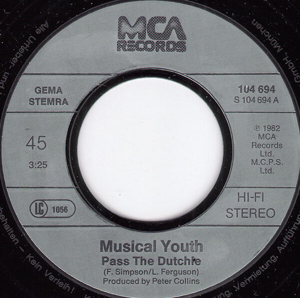 Musical Youth – Pass The Dutchie (Single) – Bild 3