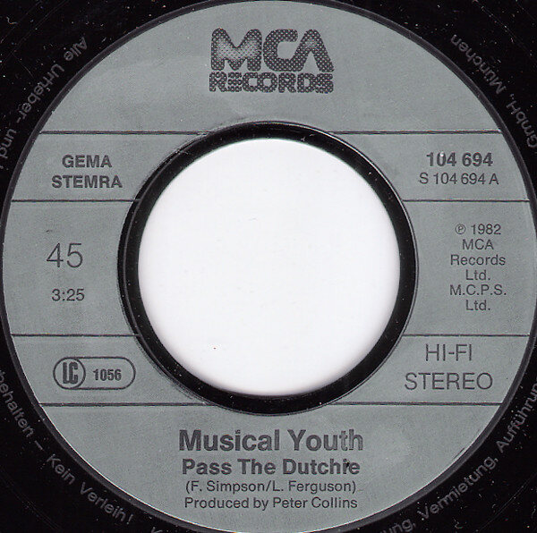 Musical Youth – Pass The Dutchie (Single) – Bild 3