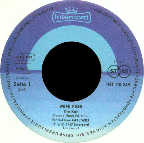 Minipigs* – Die Kuh (Single) – Bild 3