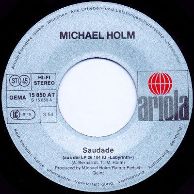 Michael Holm – Saudade (Single) – Bild 3