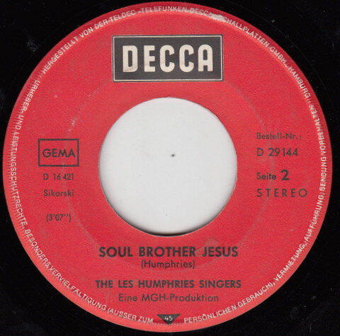 The Les Humphries Singers* – Old Man Moses / Soul Brother Jesus (Single) – Bild 4