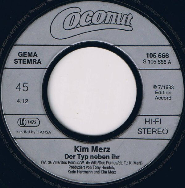 Kim Merz – Der Typ Neben Ihr (Single) – Bild 3
