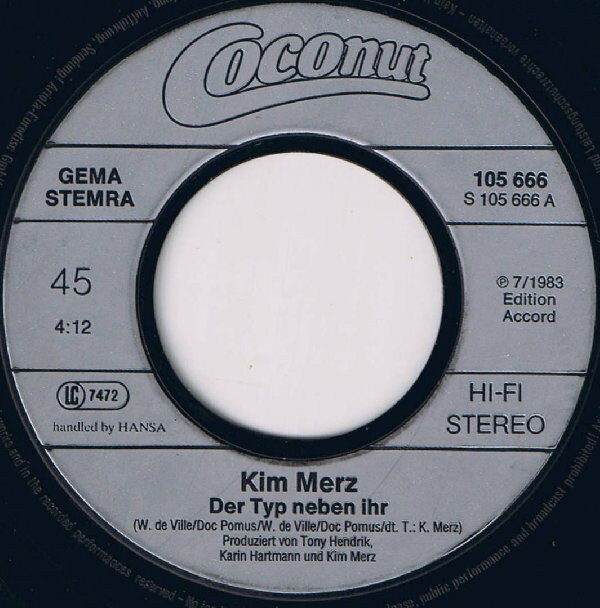 Kim Merz – Der Typ Neben Ihr (Single) – Bild 3