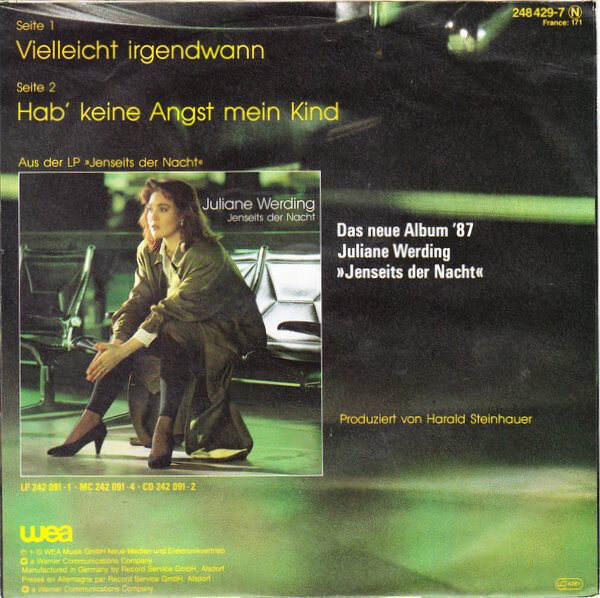 Juliane Werding – Vielleicht Irgendwann (Single) – Bild 2