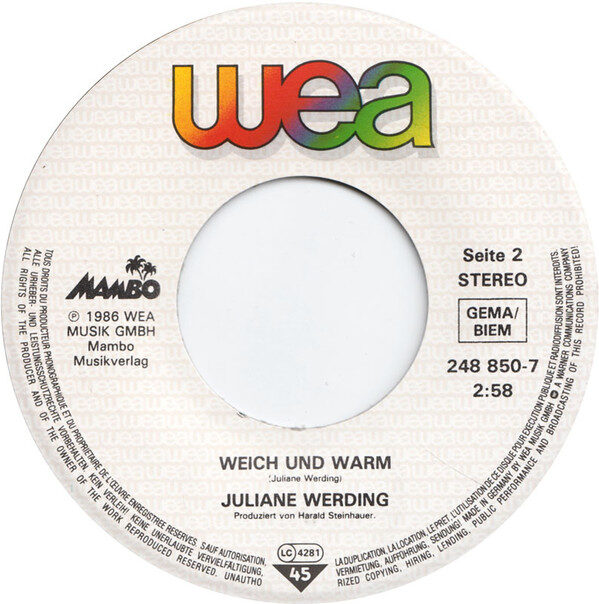 Juliane Werding – Stimmen Im Wind (Single) – Bild 4