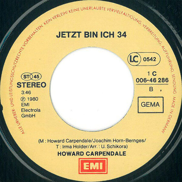 Howard Carpendale – Wer Von Uns (Single) – Bild 4