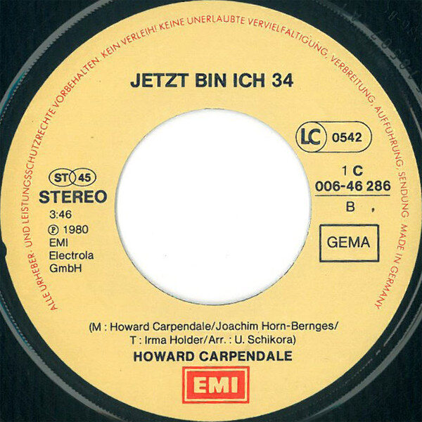 Howard Carpendale – Wer Von Uns (Single) – Bild 4