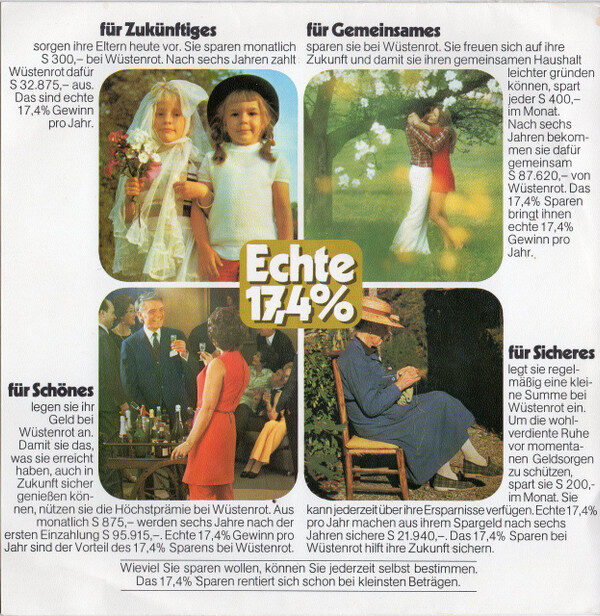 Heinrich Walcher / Ernst Waldbrunn – 50 Jahre Wüstenrot (Single) – Bild 3