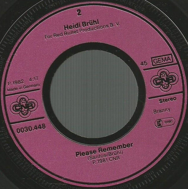 Heidi Brühl – No Ties No Tears (Single) – Bild 4