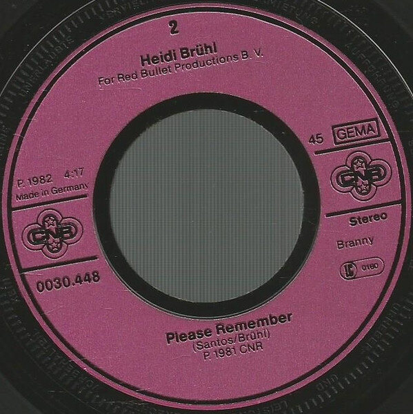 Heidi Brühl – No Ties No Tears (Single) – Bild 4