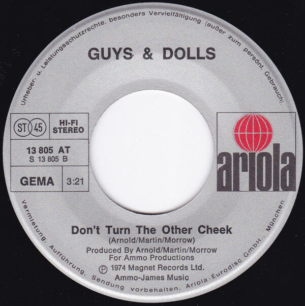 Guys & Dolls* – There's A Whole Lot Of Loving (Single) – Bild 4
