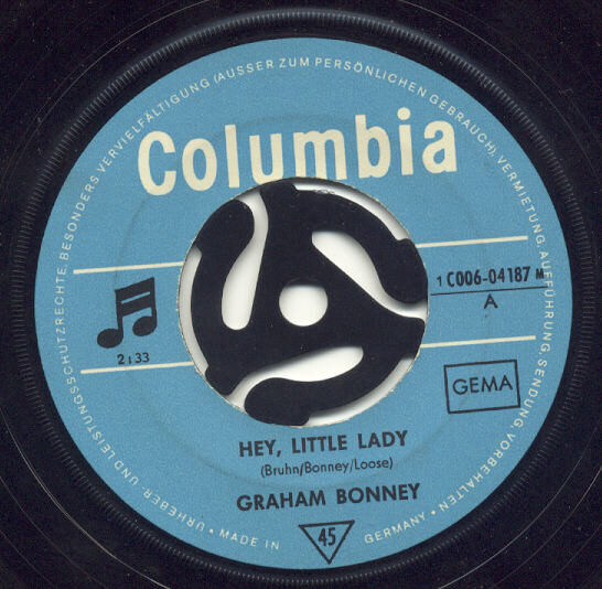 Graham Bonney – Hey, Little Lady (Single) – Bild 3
