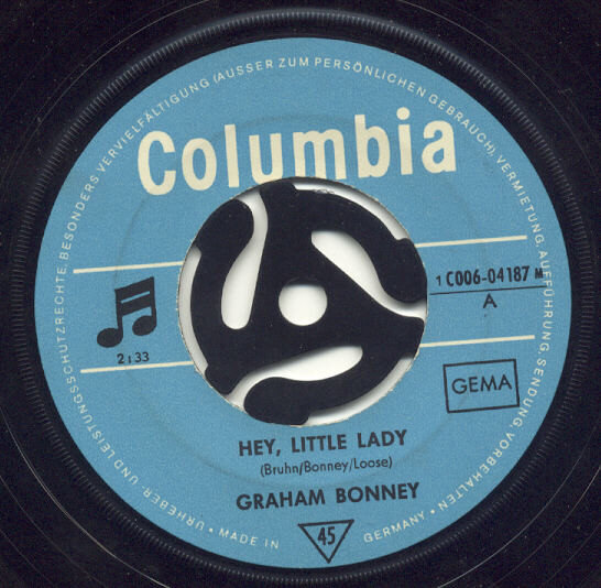 Graham Bonney – Hey, Little Lady (Single) – Bild 3