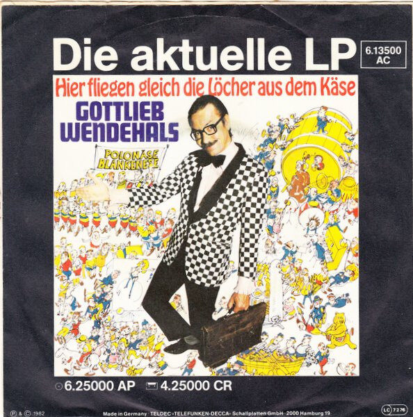Gottlieb Wendehals – Jap Dadel Dip, Dadel Du (Single) – Bild 2